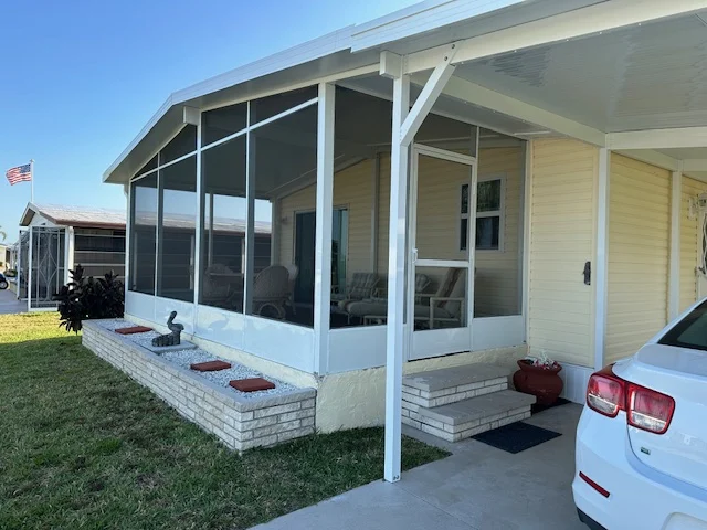 Completed screen-room and carport repair from RFH’s gallery.